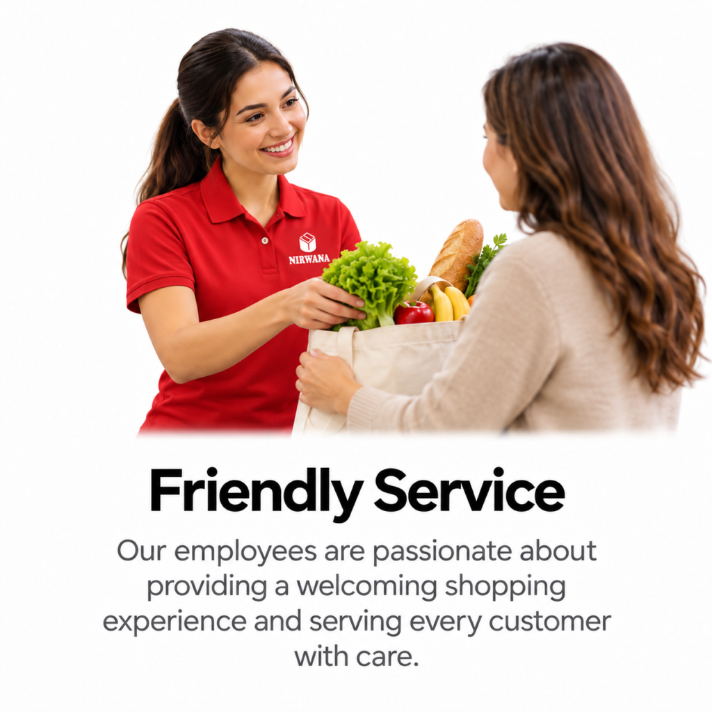 friendly service at nirwana